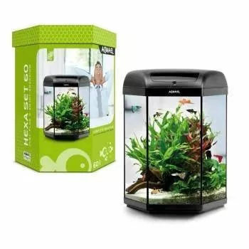 aquael HEXA SET Fekete 60 D&N
