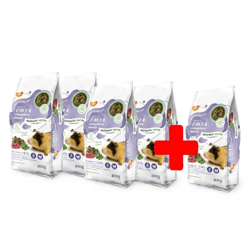 CSOMAG AKCIÓ 4+1: Delicado Verde Complete Menu - Tengerimalac (5*400g)