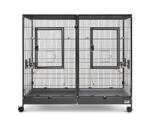 SAVIC Tasmania 120 - anthracite 120x65x107cm kalitka madaraknak