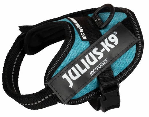 B:Julius K-9 Powerhám felirattal Baby 2 (türkizkék zsákszövet) 2-5kg-ig