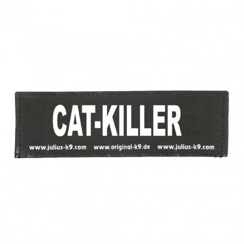 B:Julius K9-CAT-KILLER felirat hámhoz kutyák részére (kicsi)