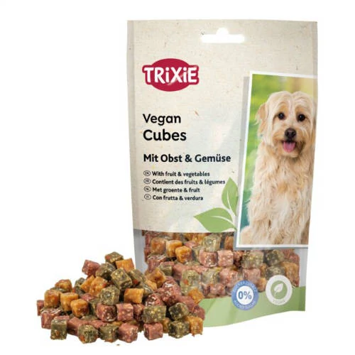 trixie Vegan kockák gyümölccsel és zöldséggel, 100 g