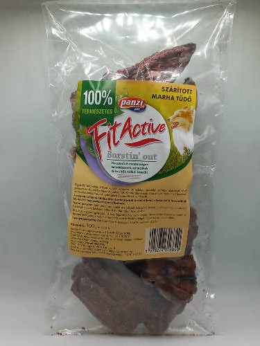 FitActive snack - jutalomfalat (szárított marhatüdő) kutyák részére (100g)