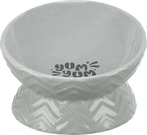 Trixie Ceramic Bowl - kerámia tál (szürke) macskák részére (0,35l /Ø17cm)