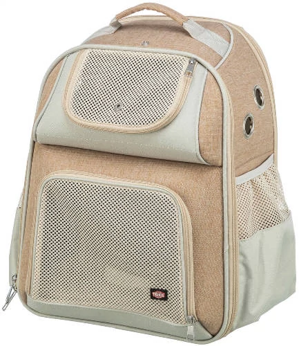Trixie Willow Backpack - szállítótáska  kutyák részére, 38x25x45cm, bézs/barna