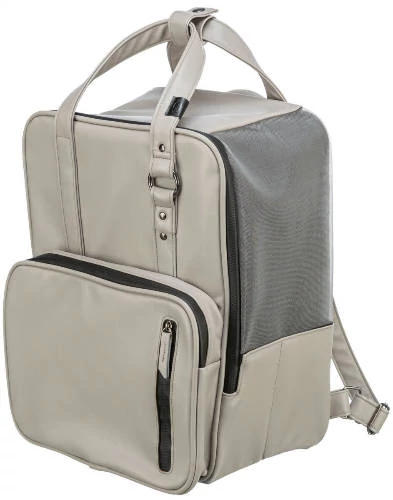 Trixie CityStyle Backpack -  hátizsák kutyák részére, 30x20x40cm, vil.szürke