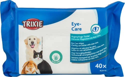 Trixie eye care wipes, univerzális kendő, 40db-os