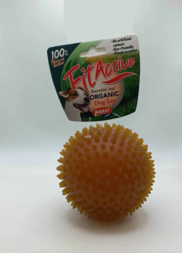 Fitactive natúr gumijáték Star Labda, L, nagy- játék kutyák részére