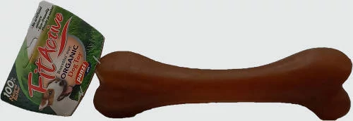 Fitactive natúr gumijáték csont XL,  316055