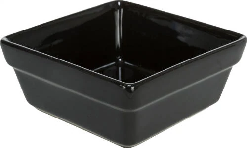 trixie 24820-10 kerámia tál 24820, 0.2 l/11.5 × 5 × 11.5 cm, fekete