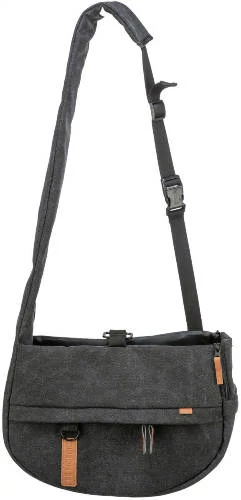 Trixie BE NORDIC Ingrid Carrier - szállítótáska (fekete) kutyák és macskák részére  35x25x13cm
