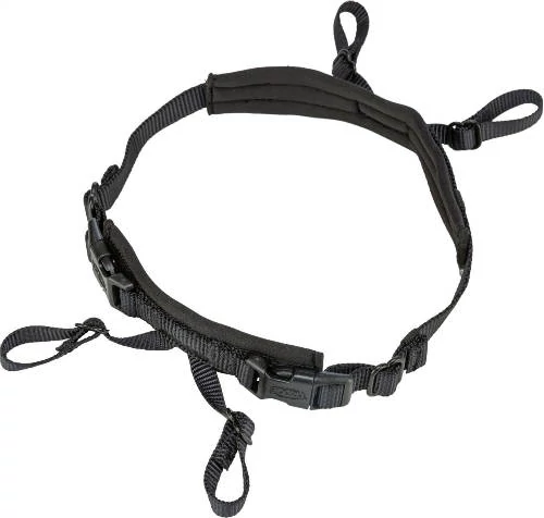 Trixie Stay Panic-adaptor for harnesses, (szökésbiztos) hámhoz csatlakoztatható védelem - fekete, M–L: 46–72 cm/20 mm