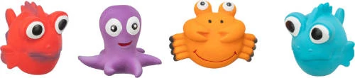 Trixie Sea animals, latex- 9–12 cm, tengeri herkentyűk, többféle
