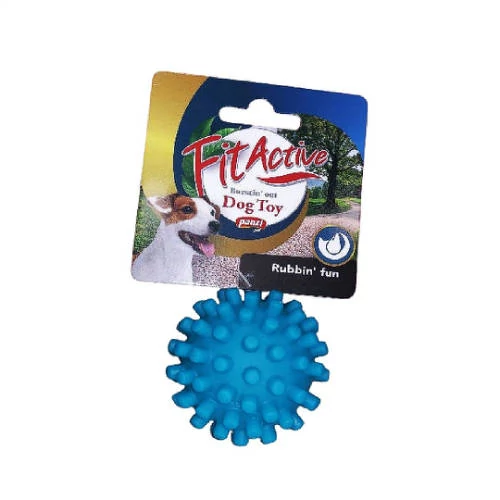 Fitactive Hedgehog Ball (süni labda) - Tüskés vinil játék kutyák részére (Ø6cm)