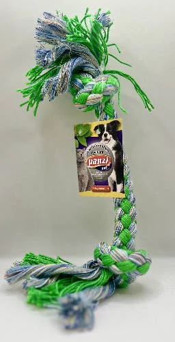 Panzi kutya rágókötél 20cm, zöld