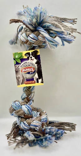 Panzi kutya rágókötél 26cm, barna