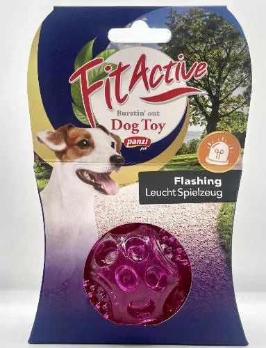 Fitactive Flashing Ball - játék ( villogó labda) kutyák részére (Ø6cm)
