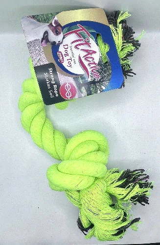 Fitactive Denta Fun kötéljáték - csomós csont - 37 cm