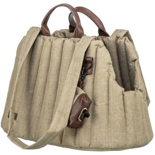 Trixie Sophie  carrier - hortdozó, kutyák részére 44x30x25cm, olívazöld