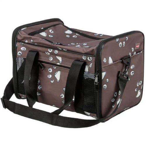 Trixie Bag Adrina - táska (fekete) kutyák és macskák részére  26x27x42cm, barna