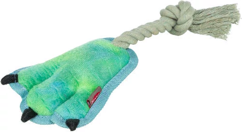 Trixie Plüss  Állatmancs, kötélen, 22cm