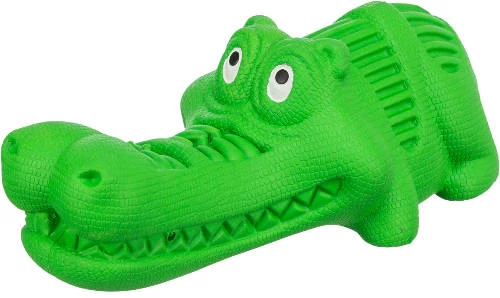 trixie Snack crocodile - krokodil, natúr gumi,  18 cm, zöld