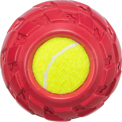 trixie  játék tenisz labda gumi borítással 7,5cm