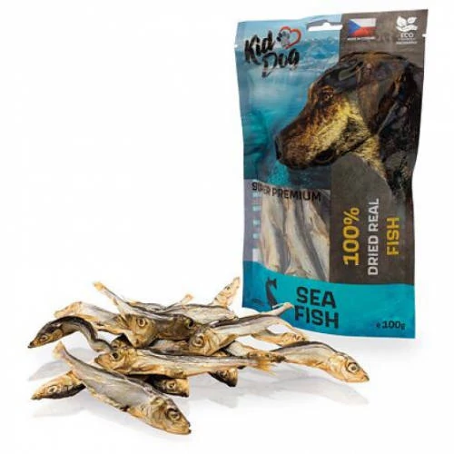 KIDDOG SUPERPRÉMIUM hal - tengeri sprotni 100 g
