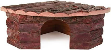 Trixie Jesper Corner House - Fából készült sarok odú tengerimalacok és nyulak részére (42x15x30cm)