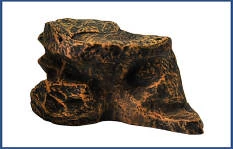 AquaDeckor - magas teknős kilépő (M) - akvaterráriumba (26x18x13cm)