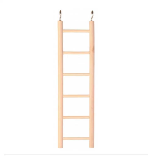 Trixie Wooden Ladder - falétra (6 fokos) díszmadarak részére (28cm)