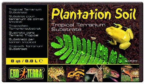 Exo-Terra Plantation Soil - kókuszrost talaj terráriumokba - (8,8 liter)