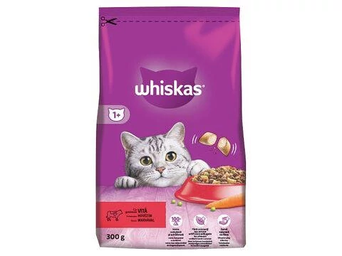 Whiskas Száraz 300G Marha