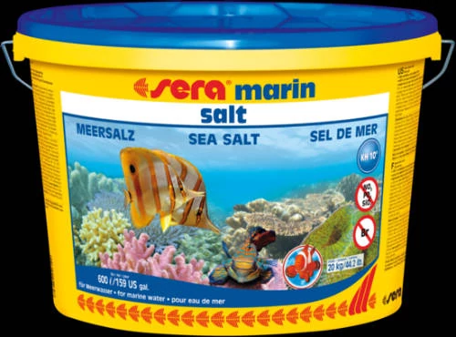 Sera Marin Salt - (tengeri só) - tengervíz előkészítés és gondozás (20Kg)