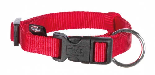 KT24: Trixie Classic nyakörv - piros (S-M) 30-45cm/15mm