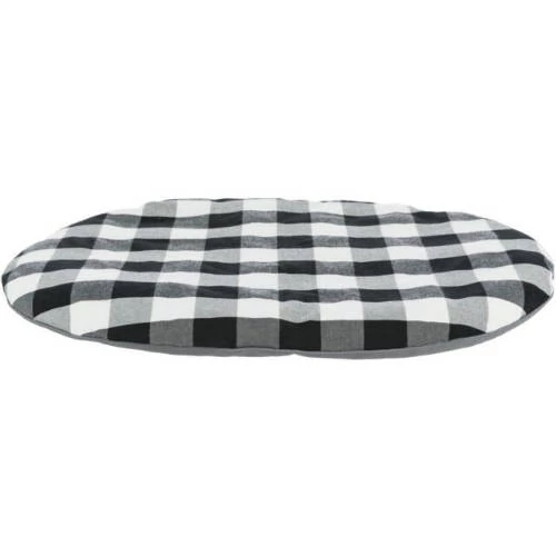 KT24:Trixie Scoopy Cushion - ovális párna (fekete/szürke/fehér) kutyák részére (98x62cm)