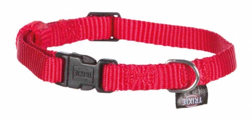 KT24: Trixie Classic nyakörv - piros (XS-S) 22-35cm/10mm