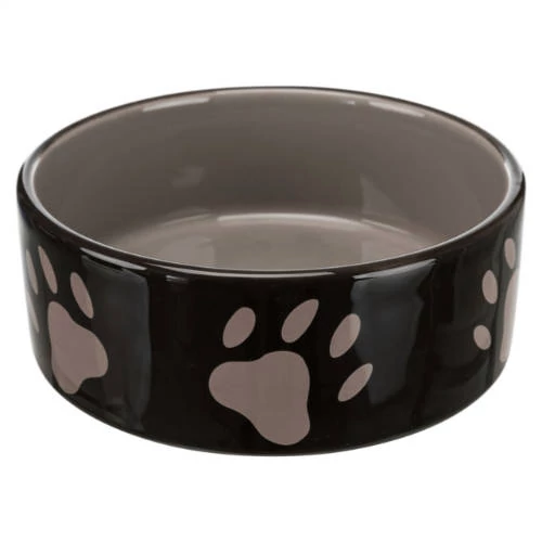 Trixie Ceramic Bowl - kerámi tál (mancs mintával) kutyák részére (Ø16cm/0,8l)
