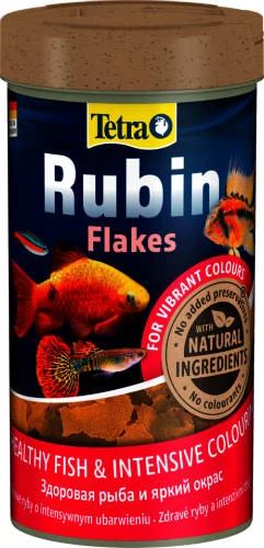 Tetra Rubin Flakes - Lemezes táplálék díszhalak számára (250ml)