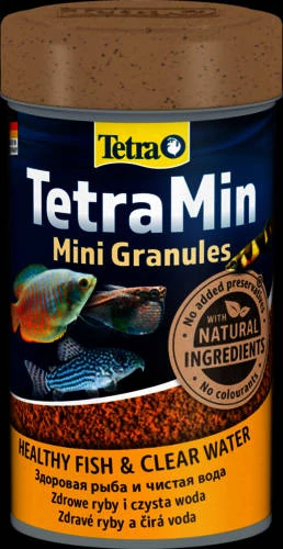 TetraMin Granules - granulált táplálék díszhalak számára (250ml)