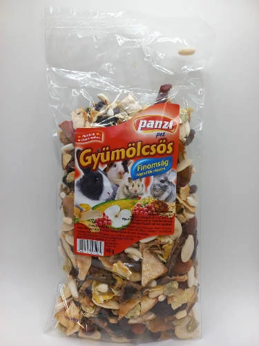 Panzi Gyümölcsös keverék - kiegészítő eleség rágcsálóknak (140g)