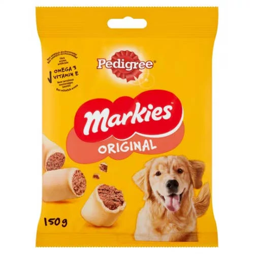 Pedigree Markies Original - jutalomfalat (töltött keksz) kutyák részére (150g)