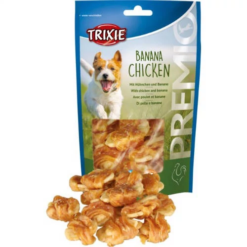 Trixie Premio Banana Chicken - jutalomfalat (csirke,banán) kutyák részére (100g)