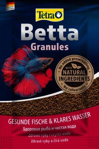 Tetra Betta Granules díszhaltáp sziámi harcoshalaknak - 5 g