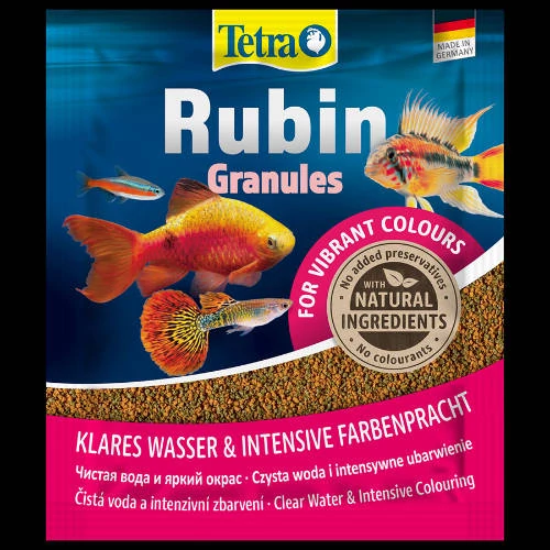 Tetra Rubin Granules - Granulátum táplálék díszhalak számára (15g)