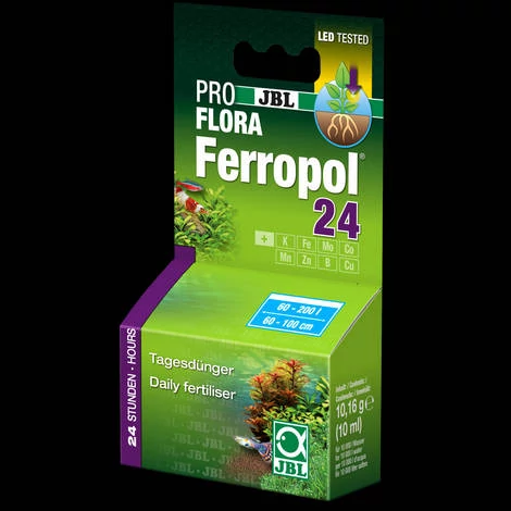 JBL Proflora Ferropol 24 - napi növényi műtrágya édesvízi akváriumokhoz (10ml)