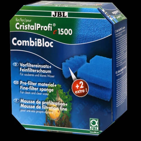 JBL CombiBloc CristalProfi e - készlet előszűrő betétekkel és szűrőhabbal a CristalProfi e szűrőhöz(KIZÁRÓLAG RENDELÉSRE!)