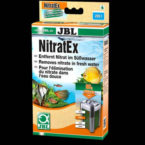 JBL NitratEx - szűrőkeverék az algásodást elősegítő nitrát (NO3) gyors eltávolítására az akváriumból és a csapvízből (250ml)