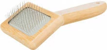 Trixie Soft Brush - szögletes kefe (bambusz) 9x15cm
