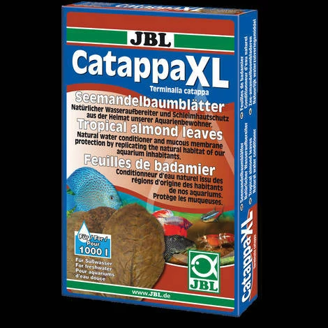 JBL Catappa XL - tengeri mandulafa levelek édesvízi akváriumba (10db)
